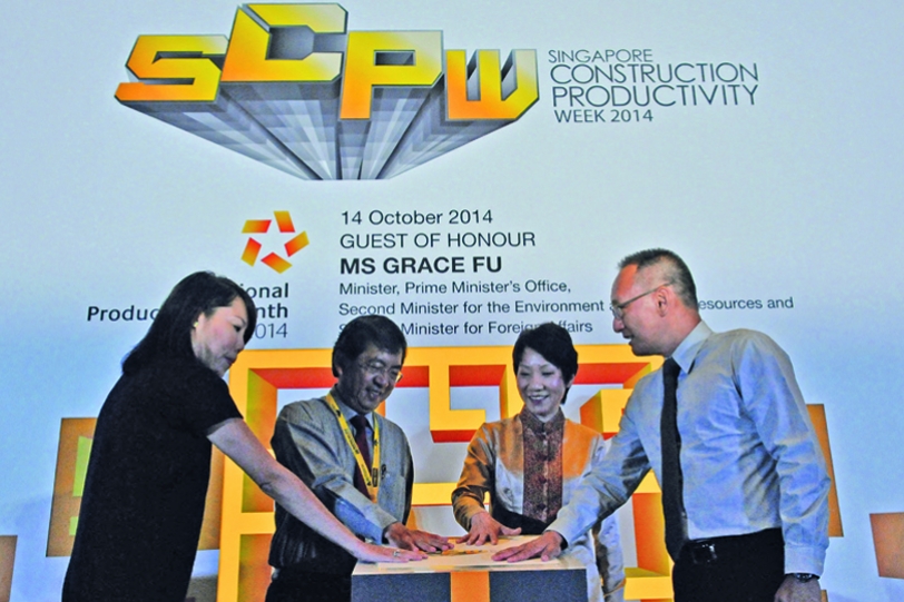 Opening ceremony of the Singapore Construction Productivity Week 2014